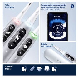 Escova Dental Elétrica Io Séries 6 Bivolt - Oral-B